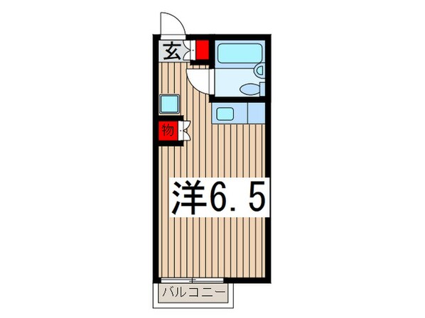 メゾンケヤキの物件間取画像